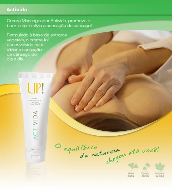 Creme Massageador Activida